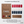 Complete deployment countdown set with double-sided number tiles and personalized walnut sign