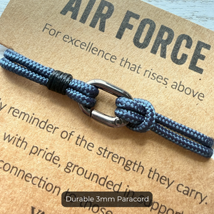 Air Force Bracelet close up