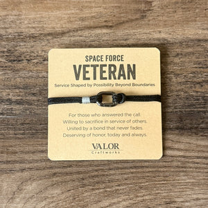 Veteran Bracelet | Choose Your Branch | Army Navy Air Force Marines Coast Guard Space Force