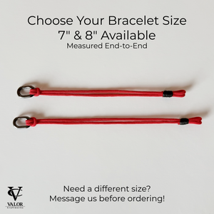 RED Friday Bracelet | Remember Everyone Deployed Military Support Bracelet